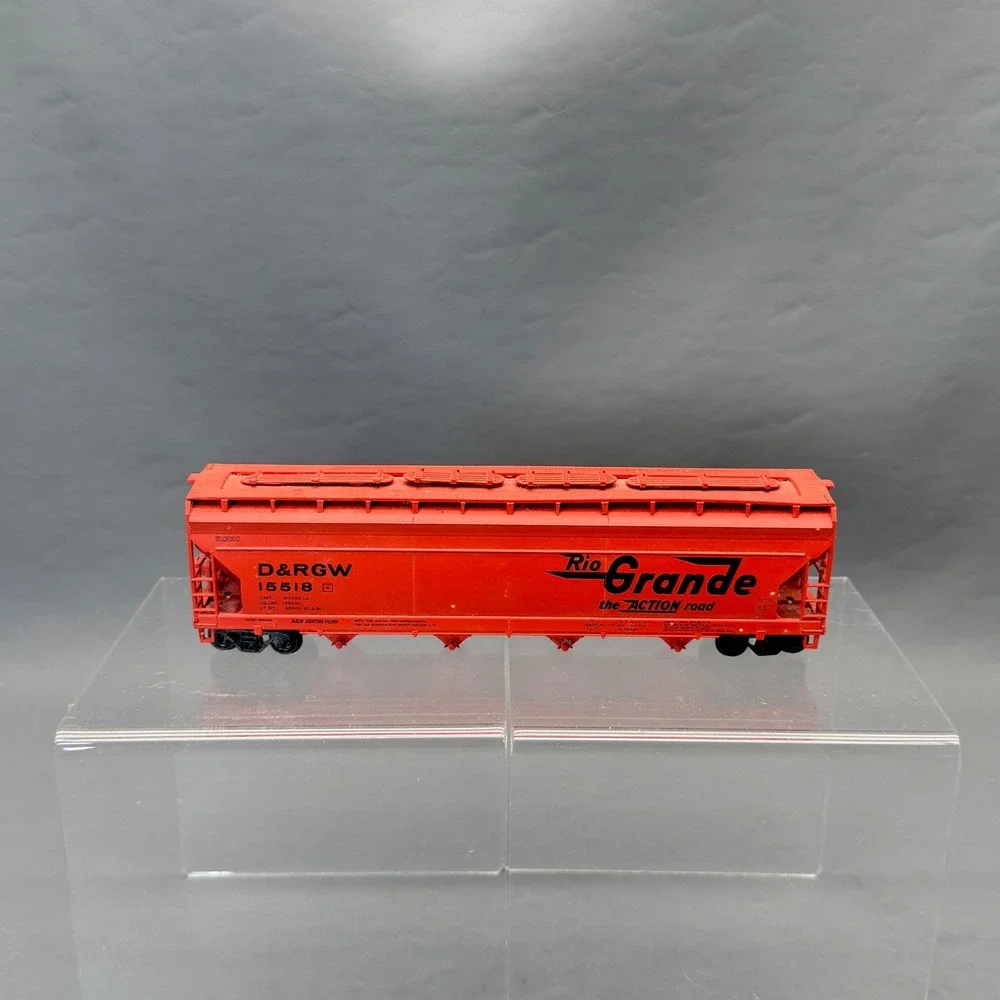 Bachmann Steel Gondola & Athearn Centerflow Hopper Rio Grande D&RGW HO Lot
